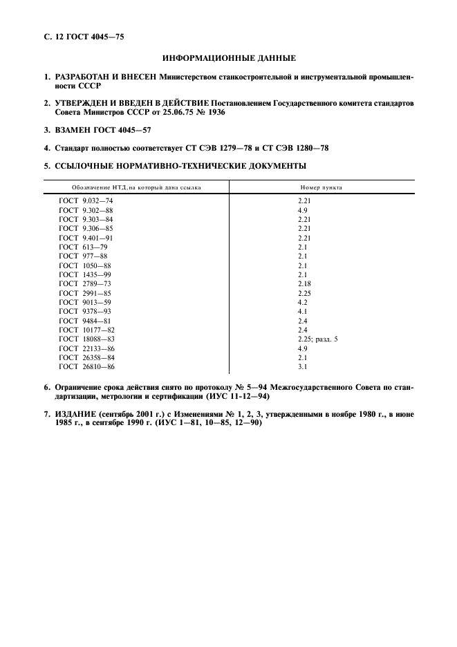 ГОСТ 4045-75