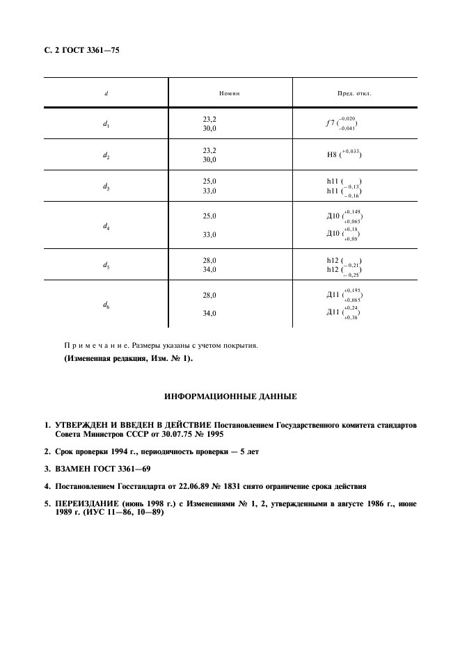 ГОСТ 3361-75