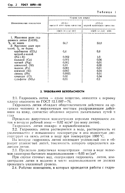 ГОСТ 8595-83