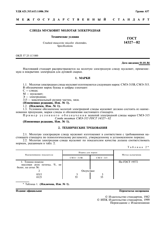 ГОСТ 14327-82