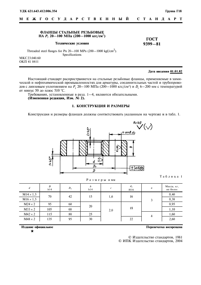 ГОСТ 9399-81