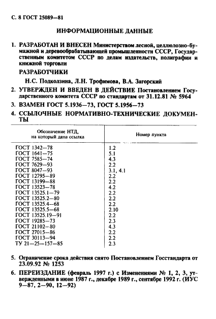 ГОСТ 25089-81