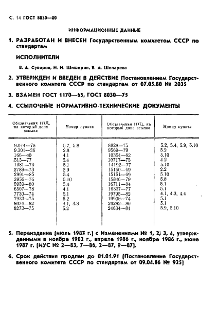 ГОСТ 8030-80